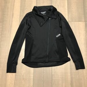 5.11 Tactical Jacket Womens Size M Black Kinetic‎ Full Zip Cowl Neck Lightweight